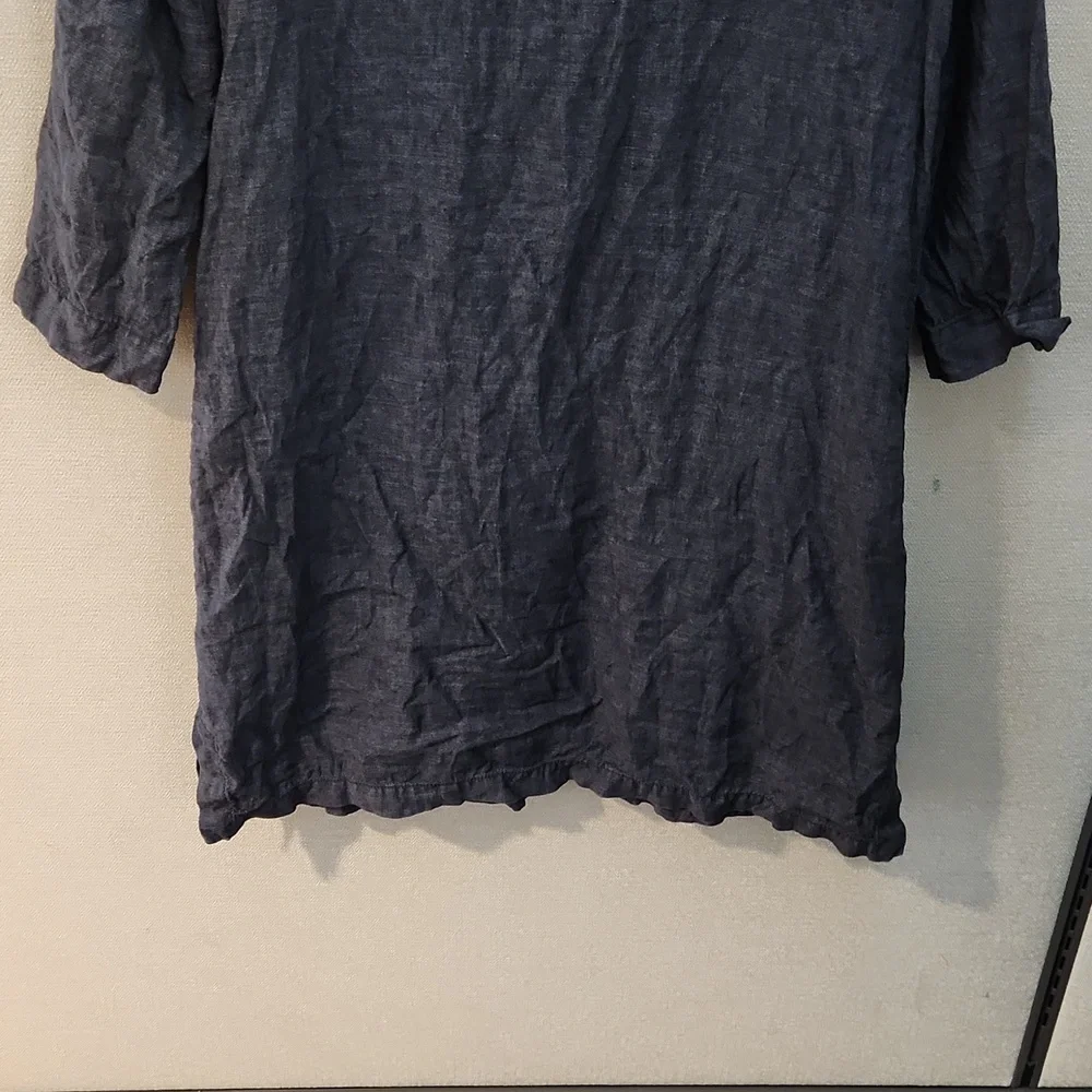 Eileen Fisher Linen Dress Size XXS - Picture 7 of 14